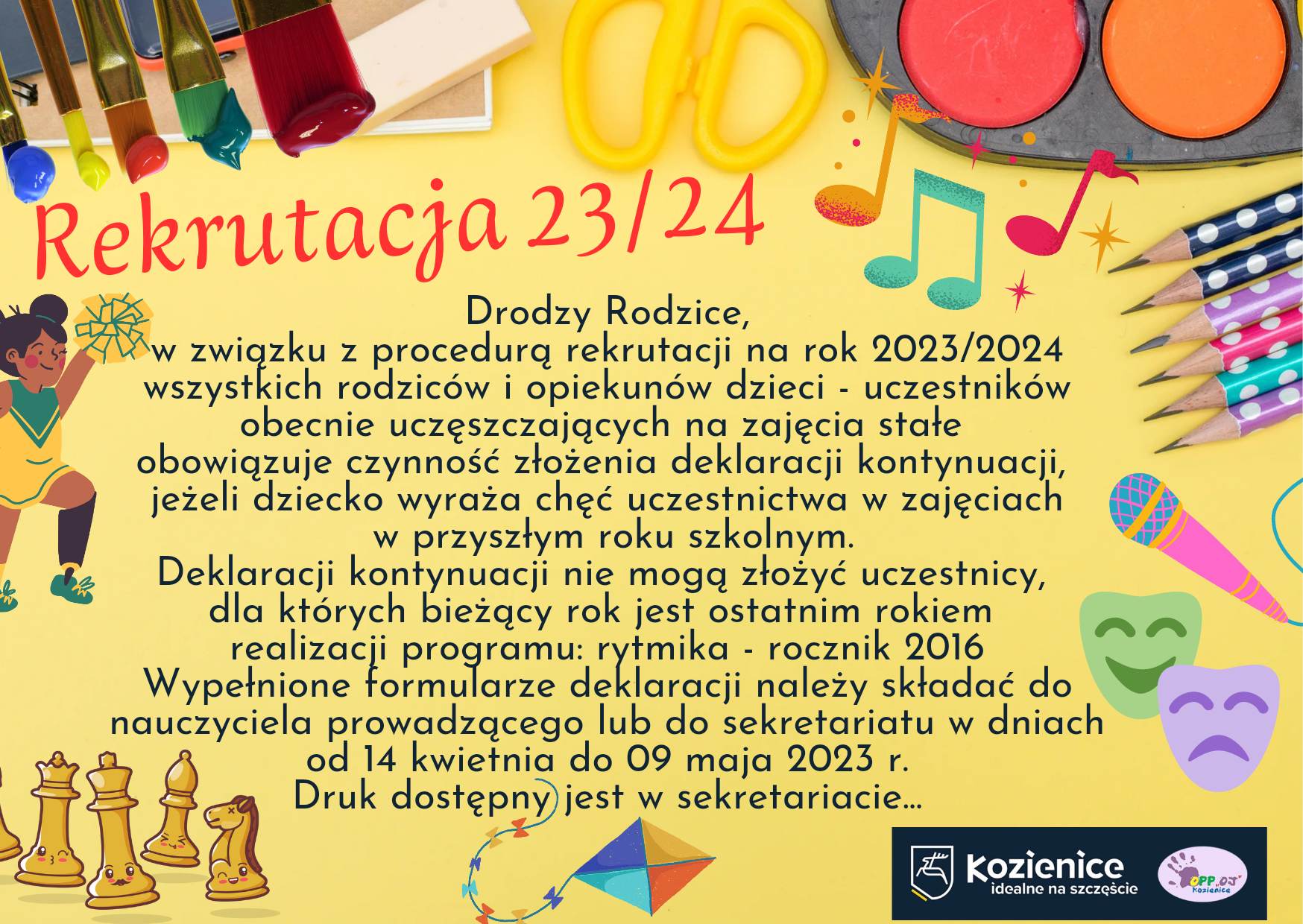 ogłoszenie rekrutacja etap 1